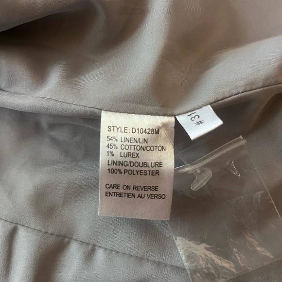 Grey with Silver Striping Blazer by Conrad C Collection size 8 - Picture 4 of 8